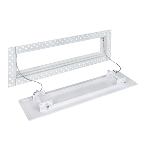 Дизайнерская съемная решетка для скрытого монтажа Brofer FUTURE-T 400x200