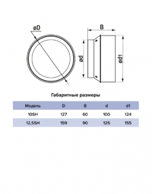 Решетка вентиляционная теневая 204х60мм ERA 620SH10 сетка разъемная на магнитах D100